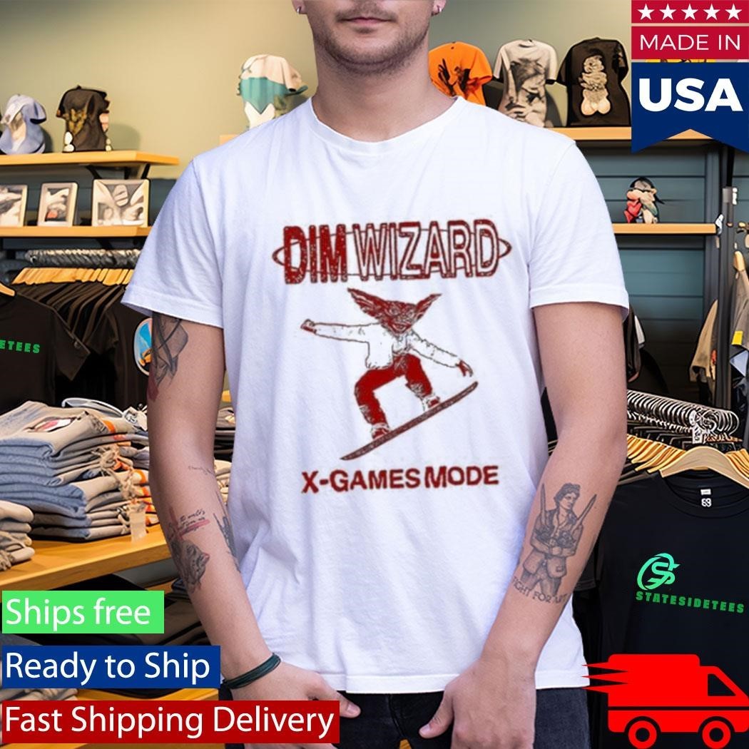 Dim Wizard Bandcamp X-Games Mode Ringer Shirt Unisex , , , Long Sleeve Tee