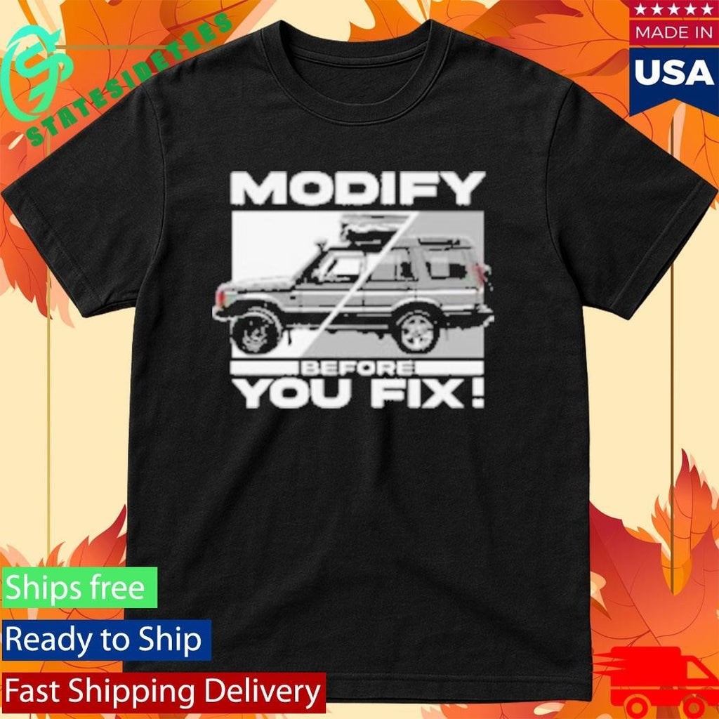 Disco 2 Modify Before You Fix Mono Shirt Unisex , , , Long Sleeve Tee