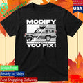 Disco 2 Modify Before You Fix Mono Shirt Unisex , , , Long Sleeve Tee