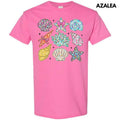 Ditzy Seashell Collage Gildan Short Sleeve 'NLB' T-Shirts