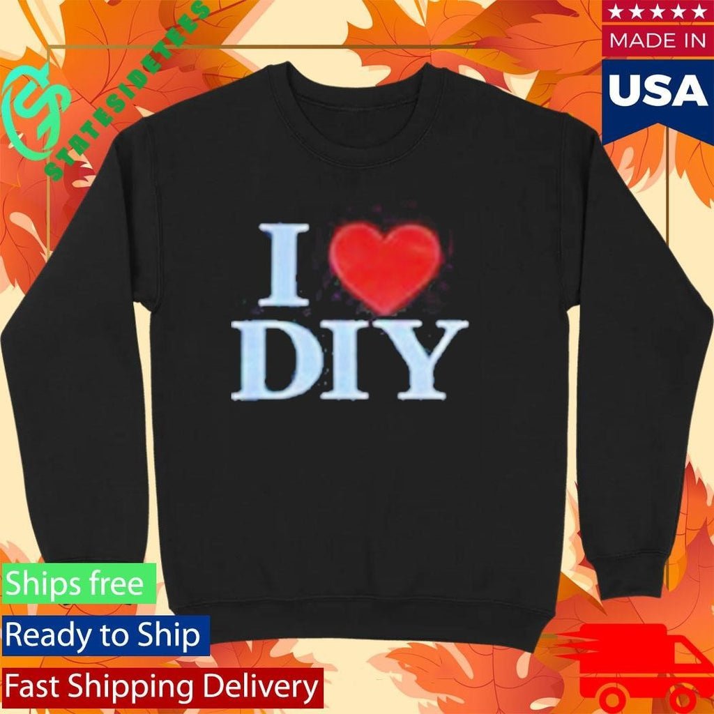 Diyraves I Love Diy Raves Shirt Unisex , , , Long Sleeve Tee