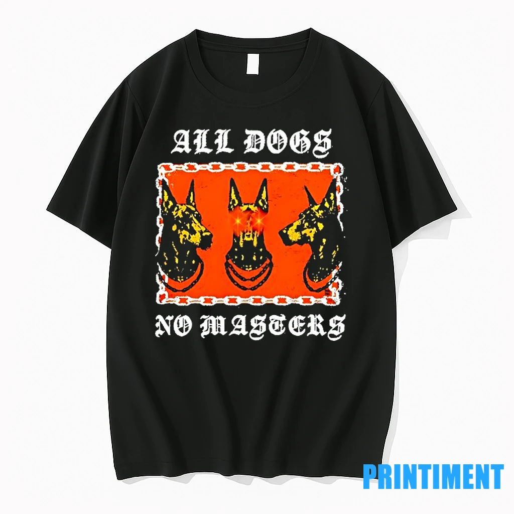 Doberman Pinscher All Dogs No Masters Tshirts Sweater