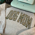 Dog Mom Camo Print T-Shirts