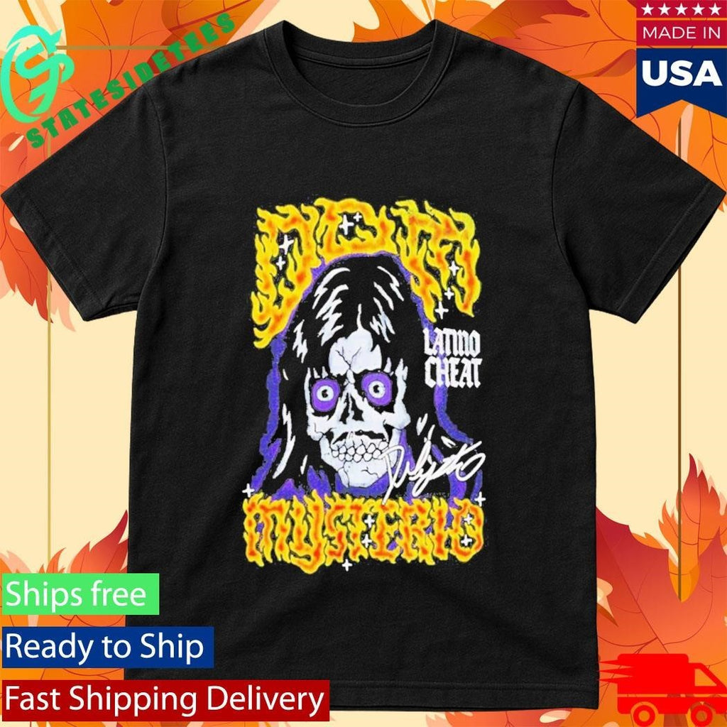 Dominik Mysterio Tattoo Skull Shirt Unisex , , , Long Sleeve Tee