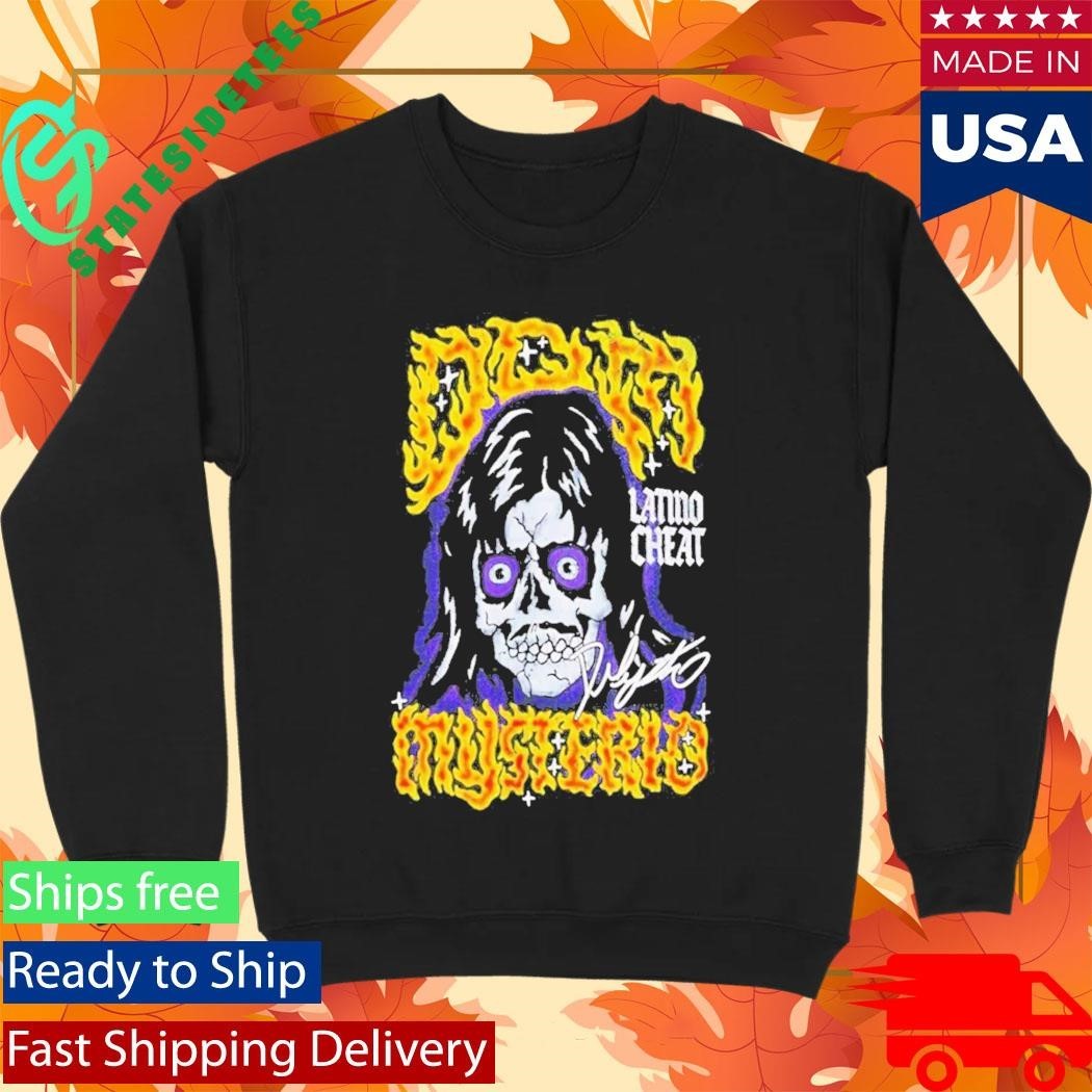 Dominik Mysterio Tattoo Skull Shirt Unisex , , , Long Sleeve Tee