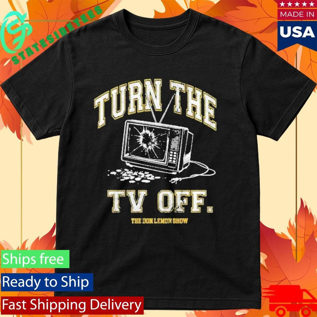 Don Lemon Turn The Tv Off Unisex , , , Long Sleeve Tee