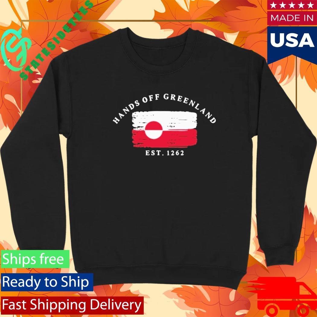 Donald Trump Hands Off Greenland Shirt Unisex , , , Long Sleeve Tee