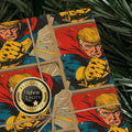 Donald Trump Wrapping Paper Super Hero Trump Wrap MAGA Paper Paper Trump Fans' Presents Present T-Shirts