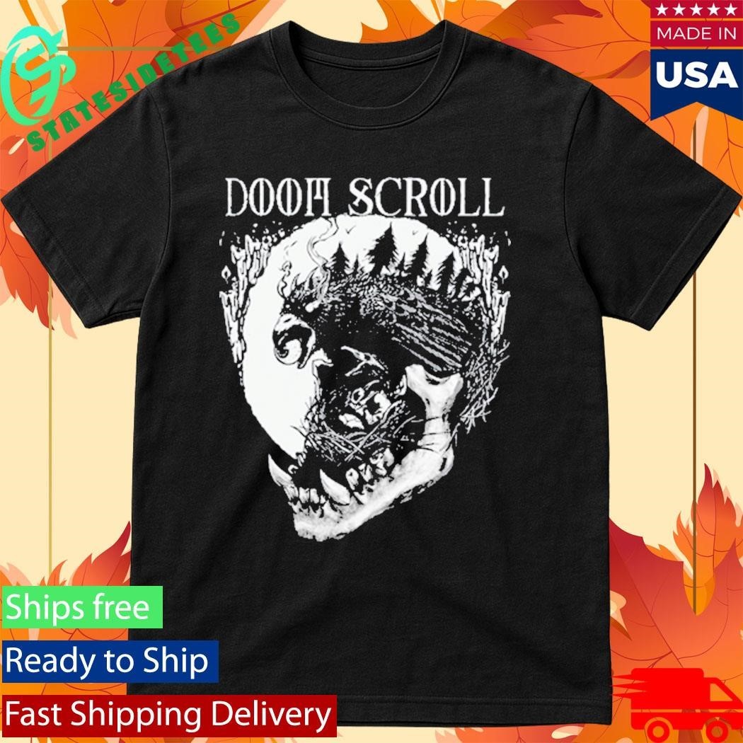 Doom Scroll PULLOVER Shirt Unisex , , , Long Sleeve Tee