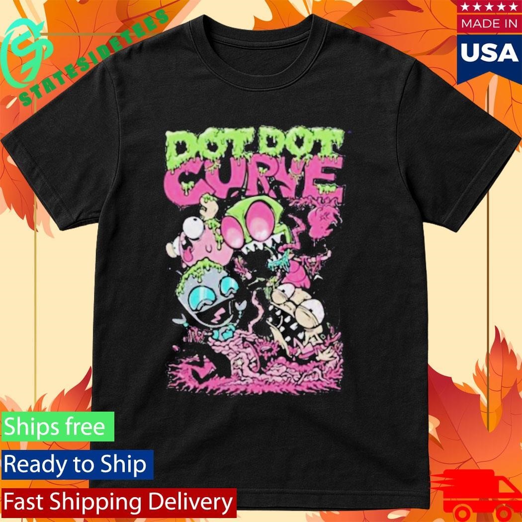 Dot Dot Curve Zim Did It Shirt Unisex , , , Long Sleeve Tee