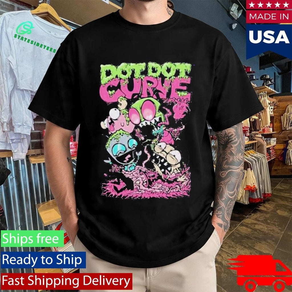 Dot Dot Curve Zim Did It Shirt Unisex , , , Long Sleeve Tee