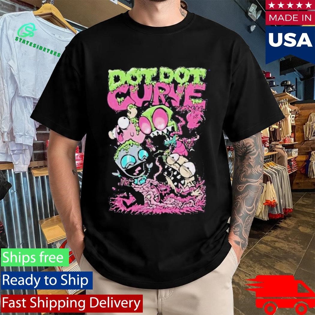 Dot Dot Curve Zim Did It Shirt Unisex , , , Long Sleeve Tee