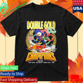 Double Gold 2026 Medalists Champions Team Usa Two Team One Nation Shirt Unisex , , , Long Sleeve Tee