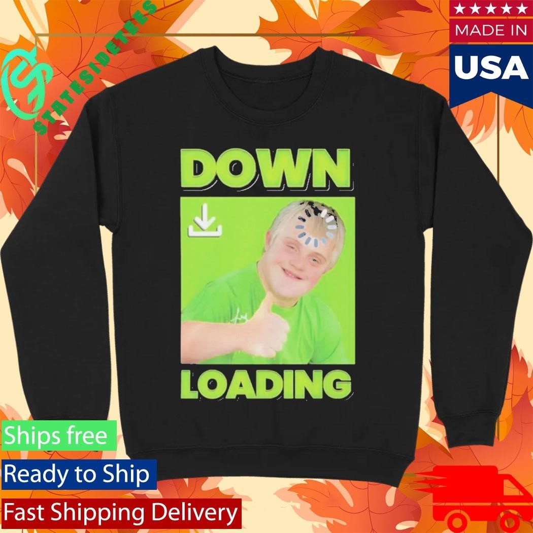Down Loading Shirt Unisex , , , Long Sleeve Tee