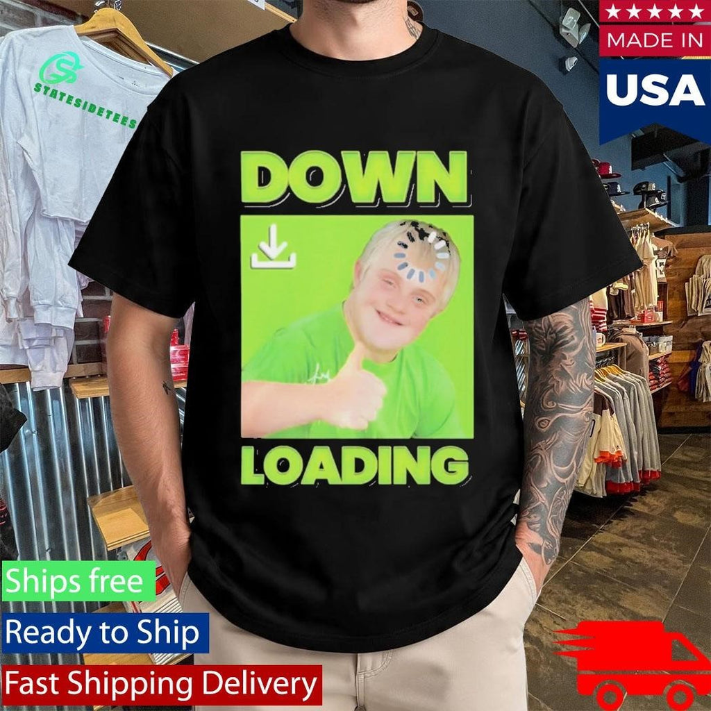 Down Loading Shirt Unisex , , , Long Sleeve Tee