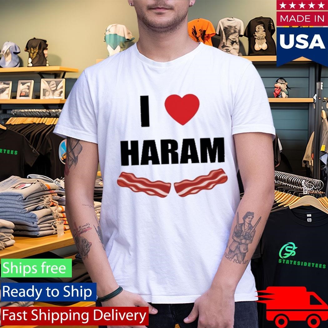 Dr Gumnaam I Love Haram Bacon Shirt Unisex , , , Long Sleeve Tee