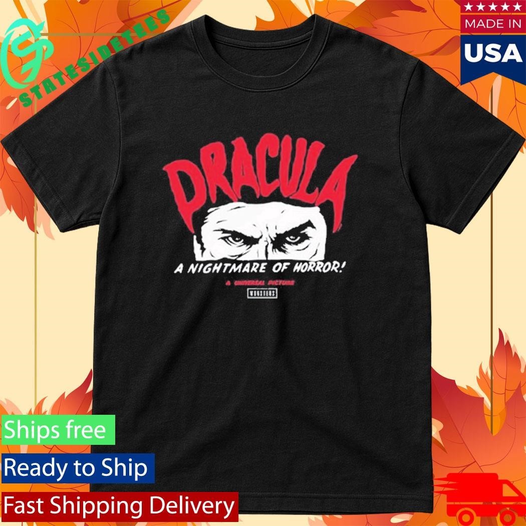 Dracula A Nightmare Of Horror Shirt Unisex , , , Long Sleeve Tee