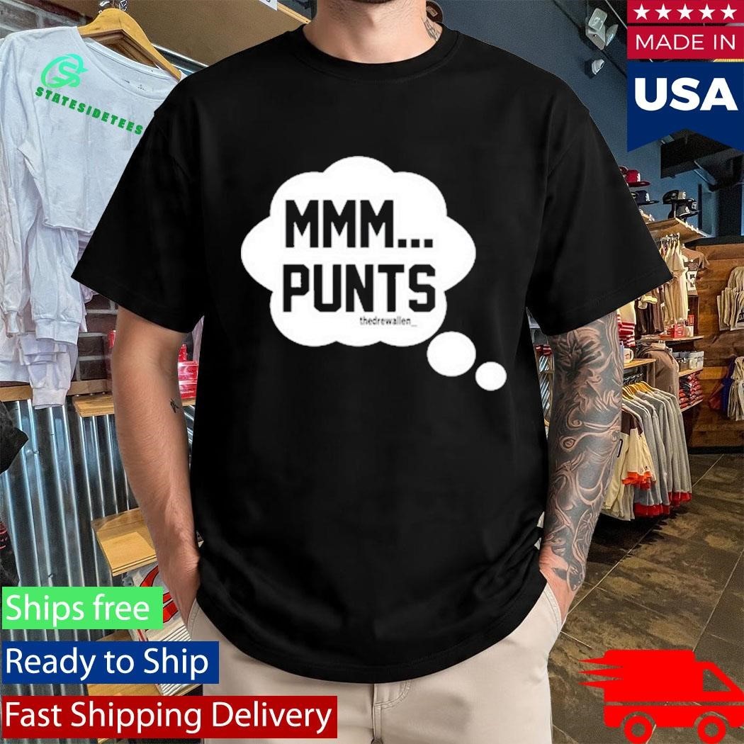 Drew Allen Mmm Punts Shirt Unisex , , , Long Sleeve Tee