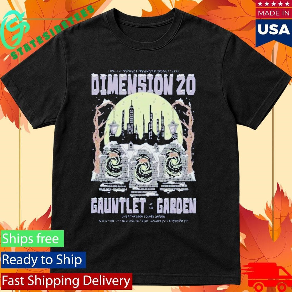 Dropout Gauntlet At The Garden Shirt Unisex , , , Long Sleeve Tee