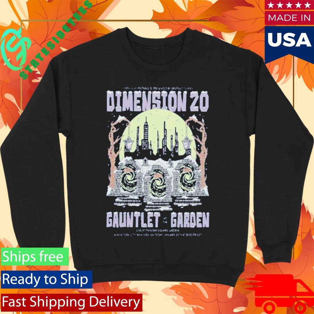 Dropout Gauntlet At The Garden Shirt Unisex , , , Long Sleeve Tee