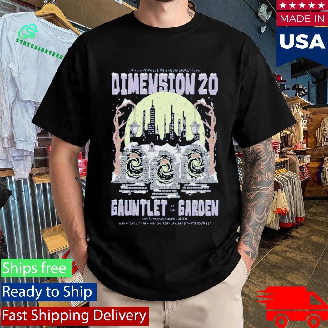 Dropout Gauntlet At The Garden Shirt Unisex , , , Long Sleeve Tee