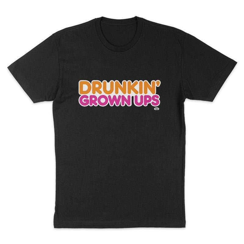 Drunkin' Grown Ups Funny Shirt Dark Humor T-Shirts