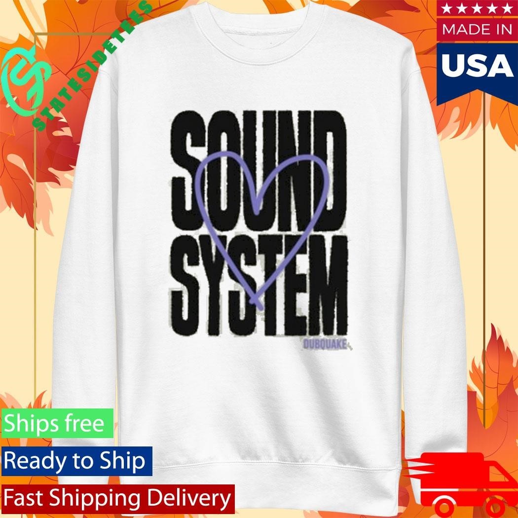 Dubquake Records Love Sound System Shirt Unisex , , , Long Sleeve Tee