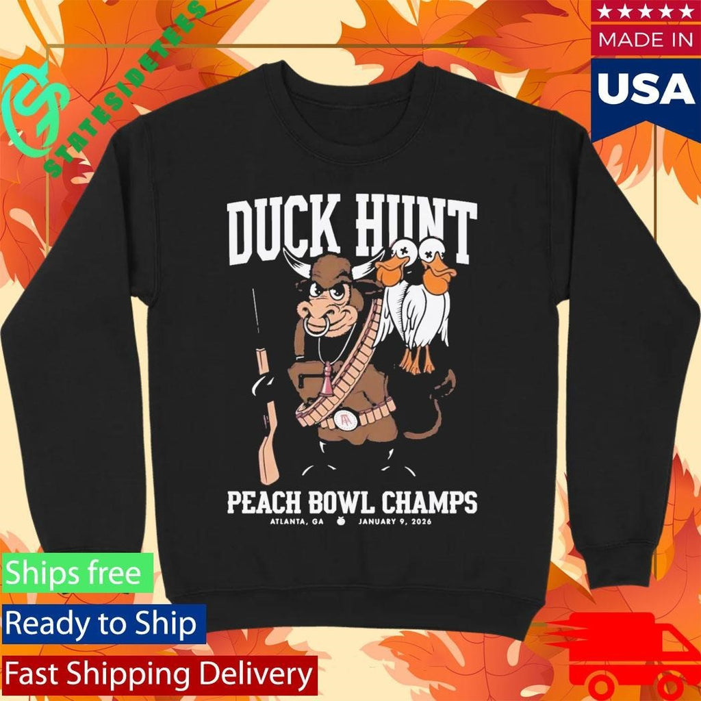 Duck Hunt Peach Bowl Champs Shirt Unisex , , , Long Sleeve Tee