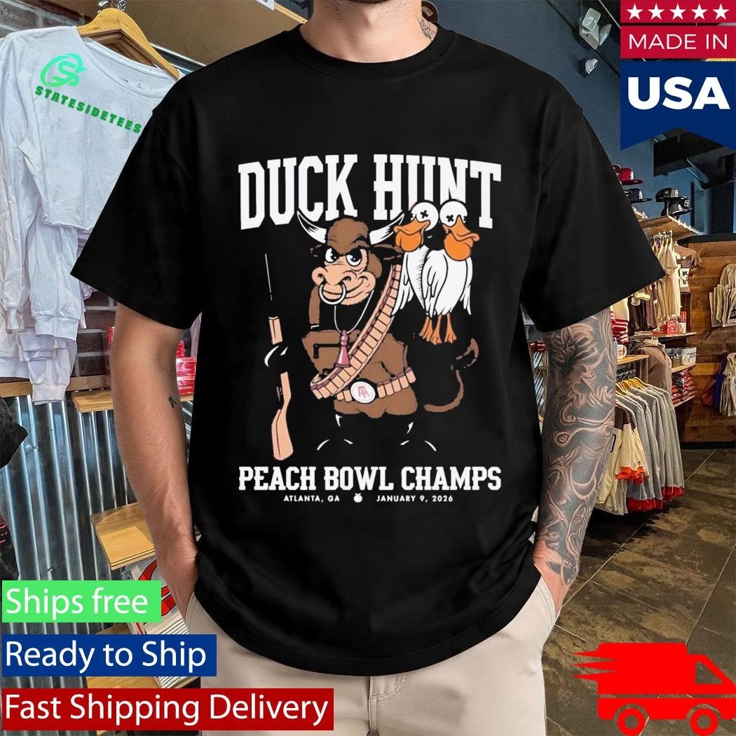 Duck Hunt Peach Bowl Champs Shirt Unisex , , , Long Sleeve Tee