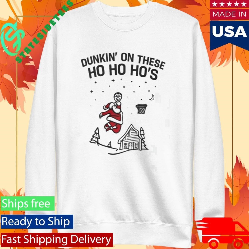 Duckin On These Ho Ho Ho’s Santa Shirt Unisex , , , Long Sleeve Tee