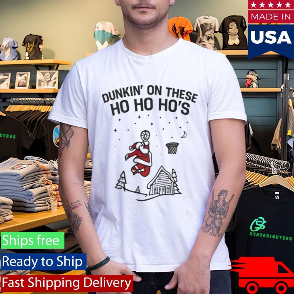 Duckin On These Ho Ho Ho’s Santa Shirt Unisex , , , Long Sleeve Tee