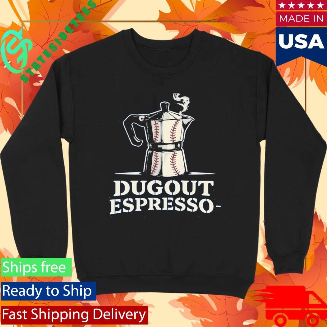Dugout Espresso Baseball Shirt Unisex , , , Long Sleeve Tee