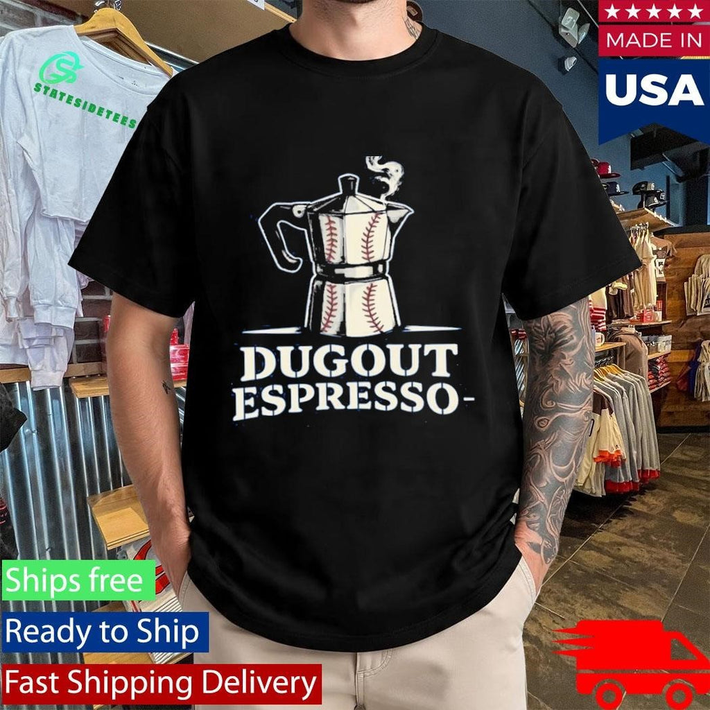 Dugout Espresso Baseball Shirt Unisex , , , Long Sleeve Tee