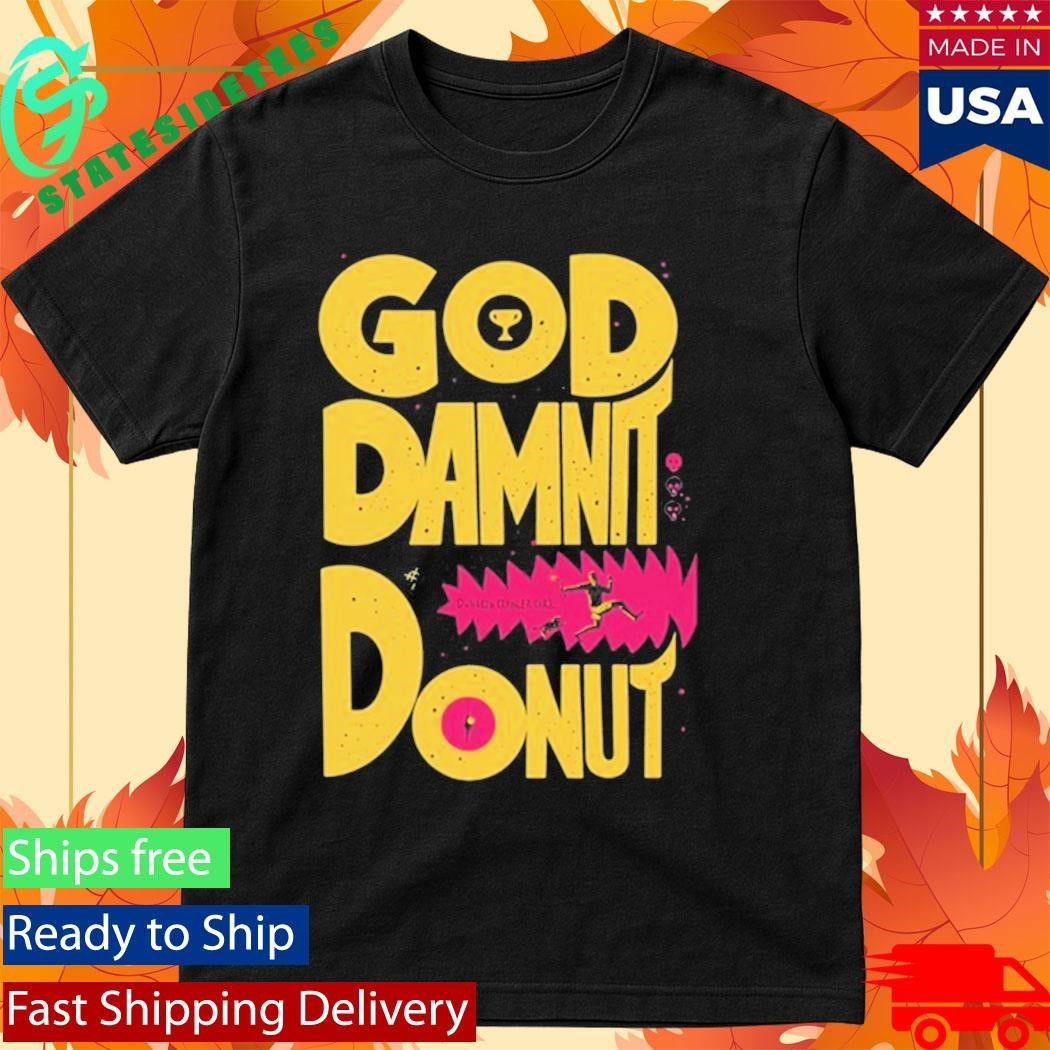 Dungeon Crawler Carl God Damnit Donut Unisex , , , Long Sleeve Tee