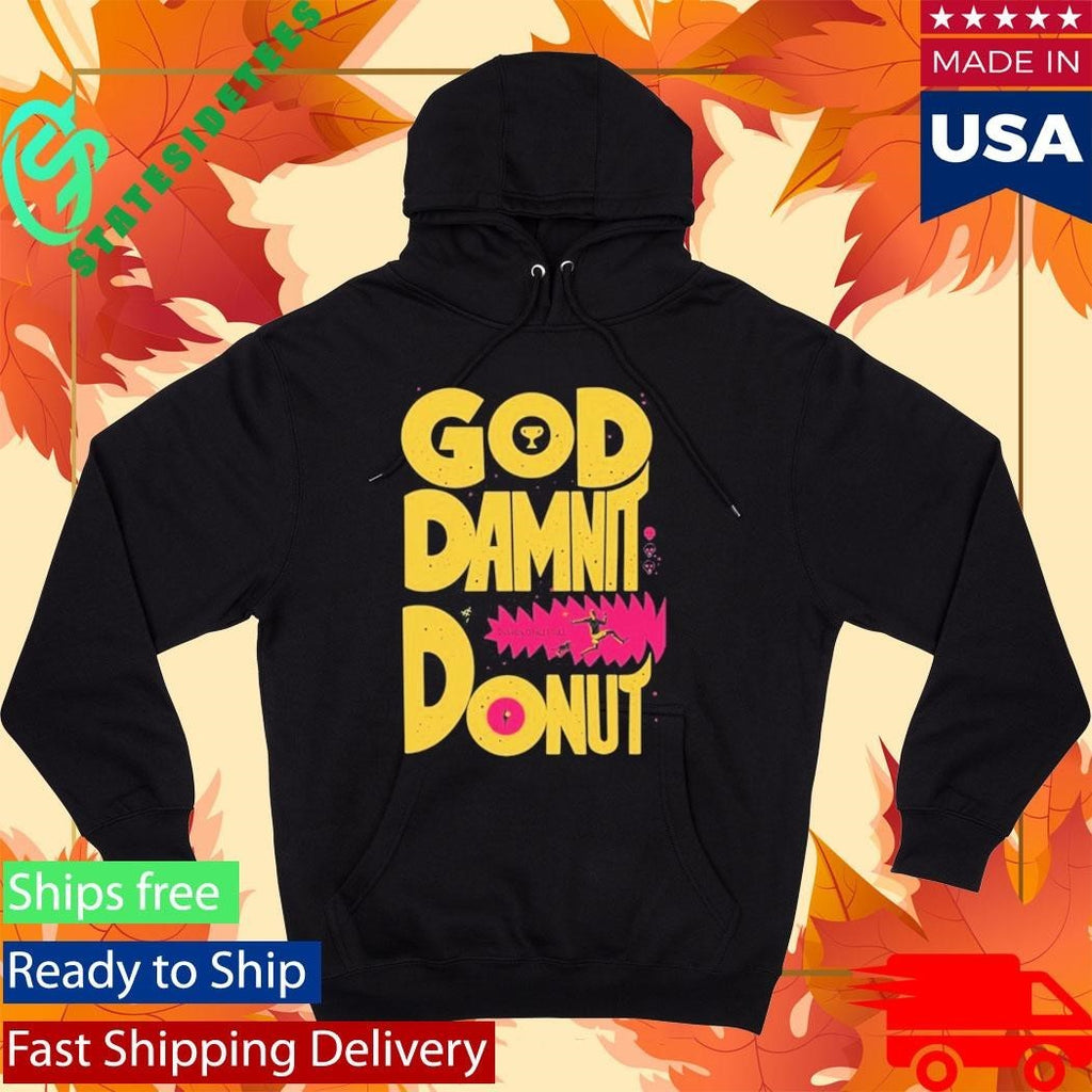 Dungeon Crawler Carl God Damnit Donut Unisex , , , Long Sleeve Tee