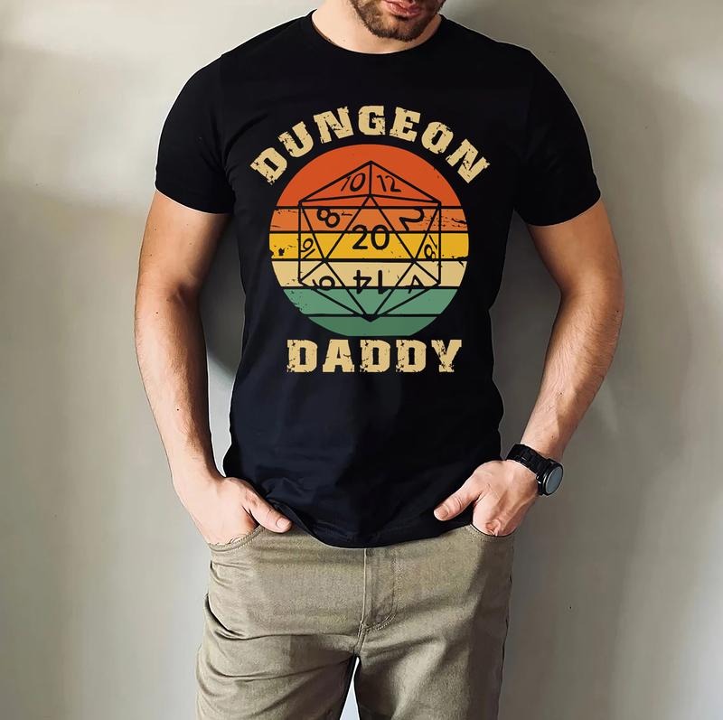 Dungeon Daddy DnD Dungeon Dad Shirt T-Shirts