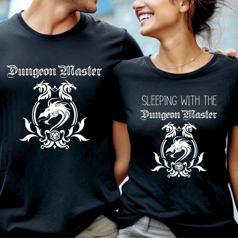 Dungeon Master Sleeping Dungeon Master Matching Shirt Dragons Fantasy Shirt T881 T-Shirts