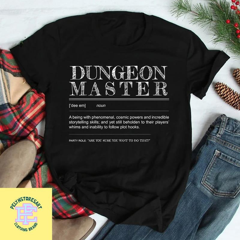 Dungeon Master Dungeons Dragons Shirt Dnd Shirt Role Playing Game Shirt Dungeon Master D20 Shirt D D Shirt T-Shirts