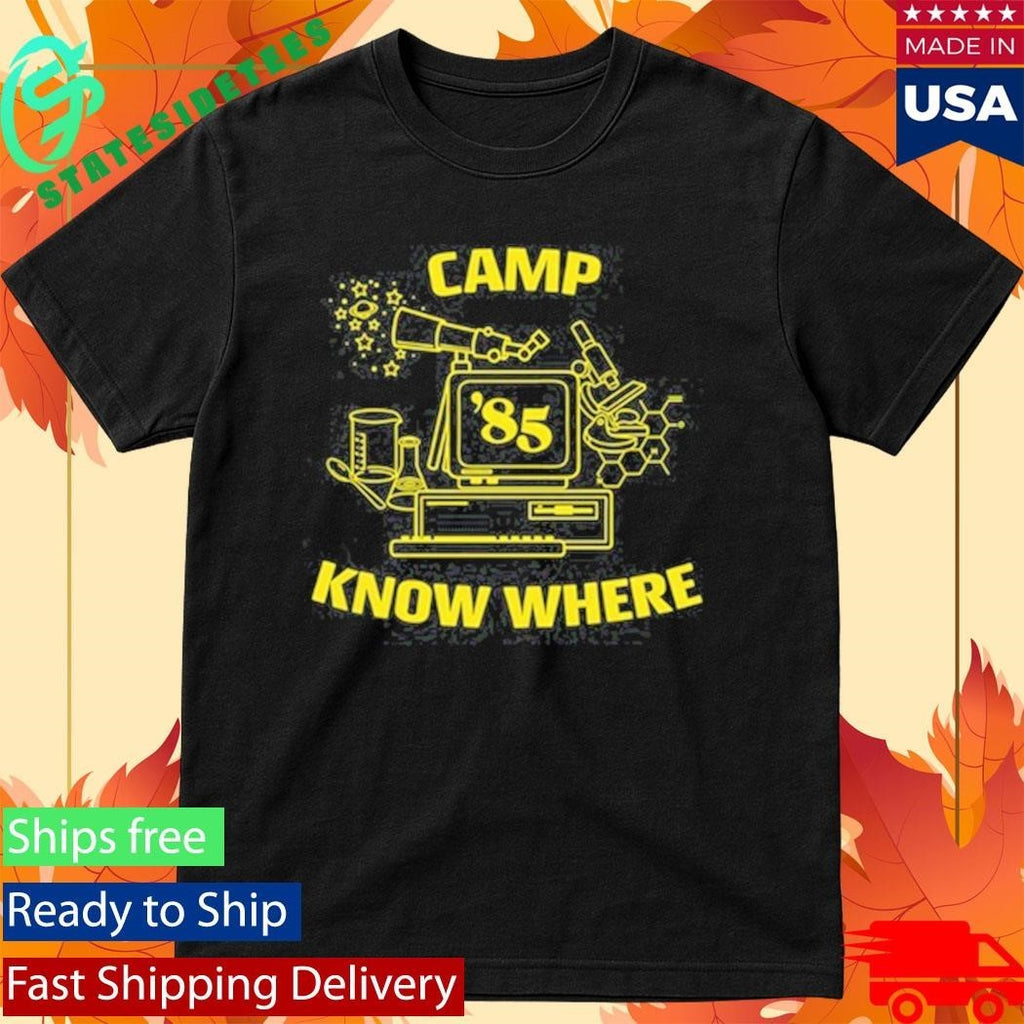 Dustin Henderson Camp Know Where Shirt Unisex , , , Long Sleeve Tee