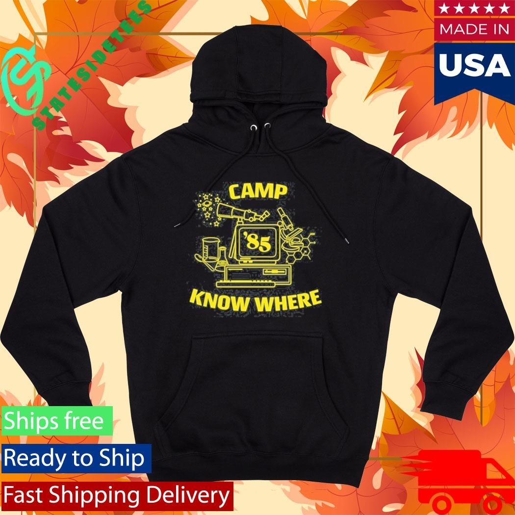 Dustin Henderson Camp Know Where Shirt Unisex , , , Long Sleeve Tee