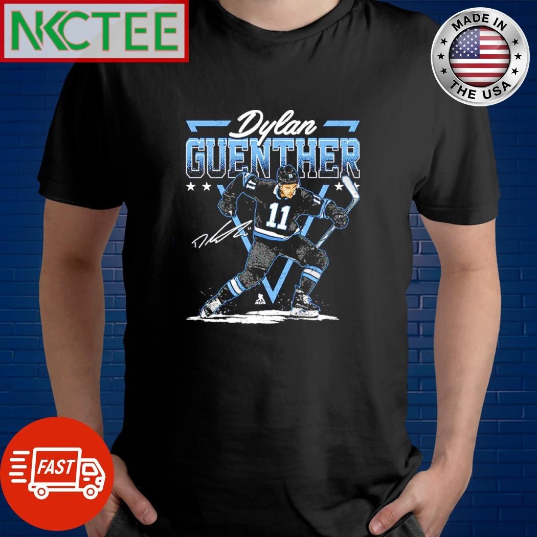 Dylan Guenther Utah hockey signature graphic shirt Unisex , , , Long Sleeve Tee