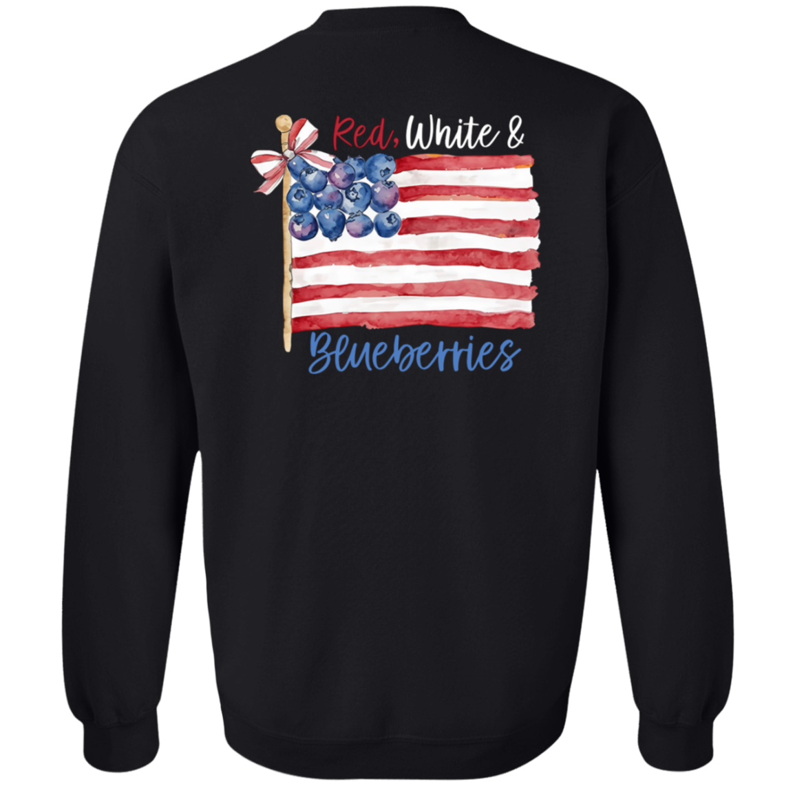 Freedom Red White & Blueberries Coquette Flag 2 T-Shirts