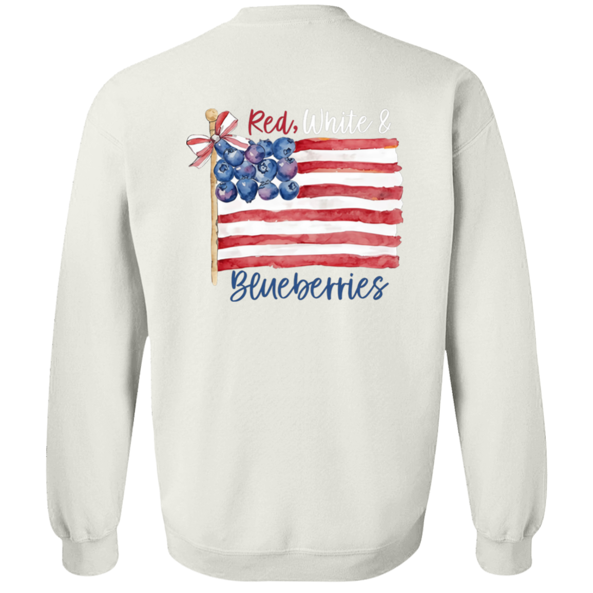 Freedom Red White & Blueberries Coquette Flag T-Shirts
