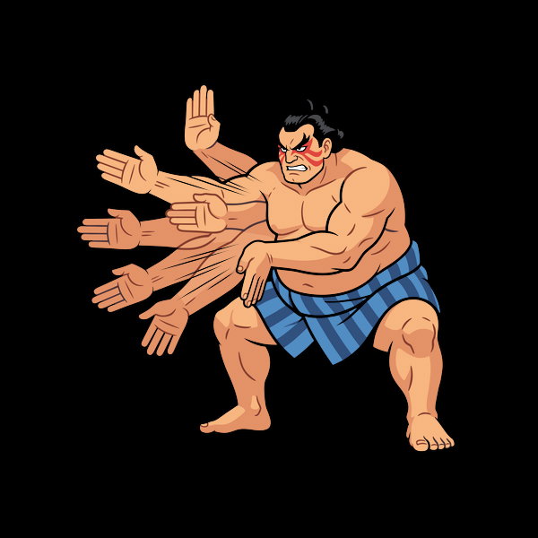 E Honda Hundred Hand Slap