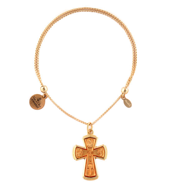 Sacred Cross Slider Bracelet T-Shirts