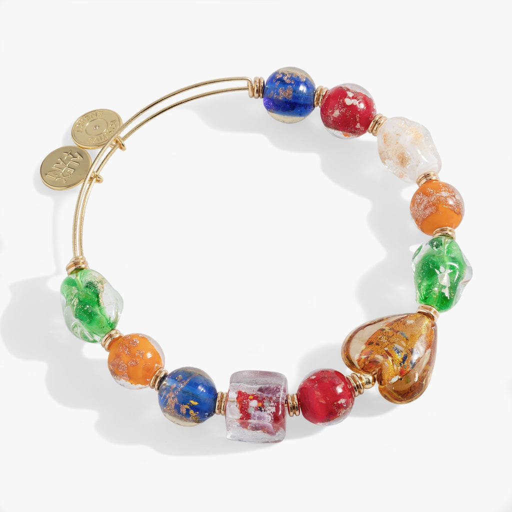 Murano Beads Gold Beaded Bangle T-Shirts