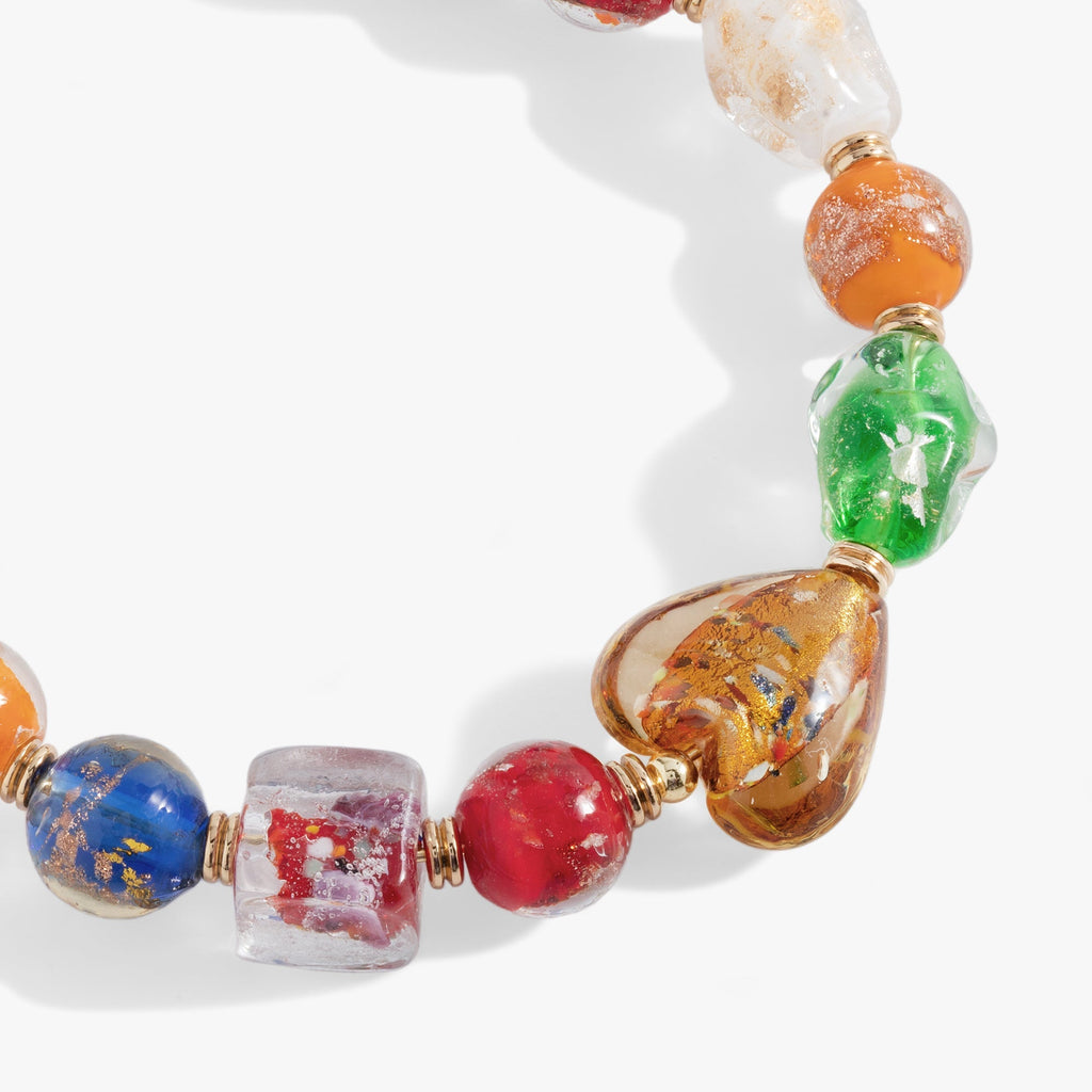 Murano Beads Gold Beaded Bangle T-Shirts