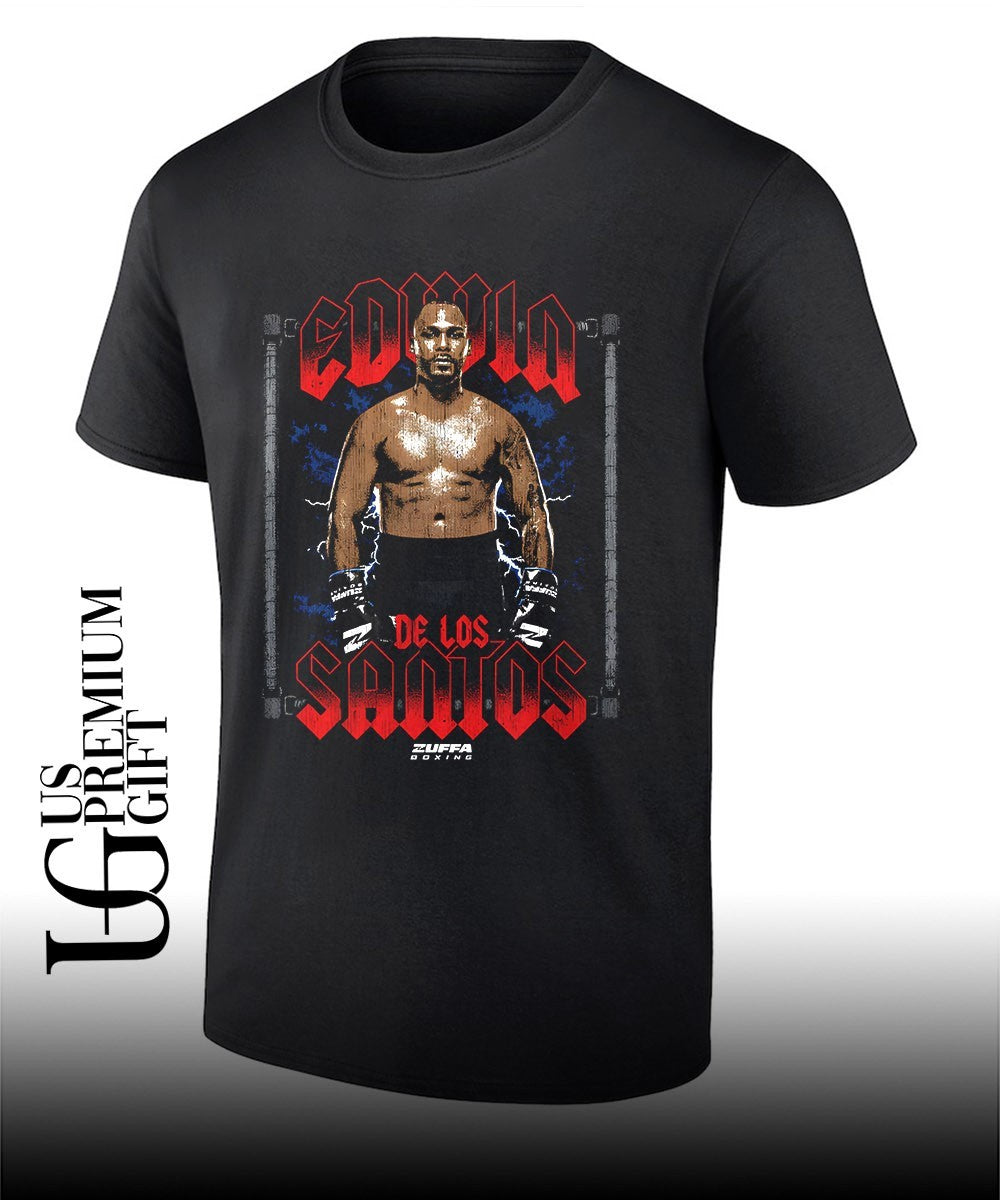 Edwin De Los Santos Zuffa Boxing pose graphic shirt