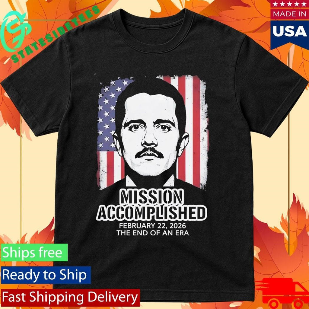 El Mencho Justice Served Mission Accomplished Shirt Unisex , , , Long Sleeve Tee