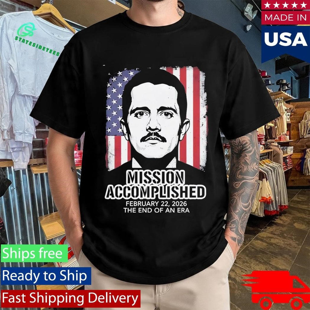 El Mencho Justice Served Mission Accomplished Shirt Unisex , , , Long Sleeve Tee